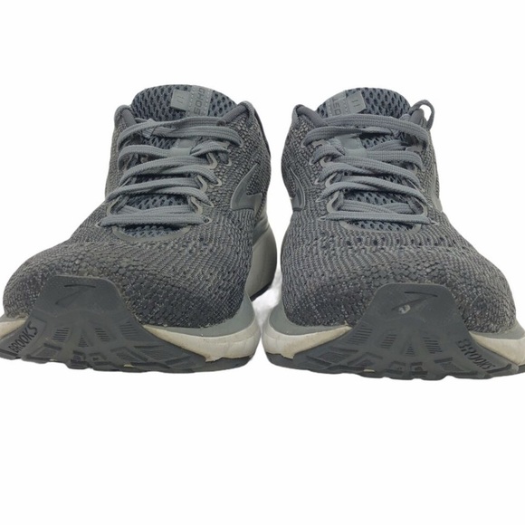 Brooks Men's Gray Running Shoes used greater condition - Picture 3 of 5